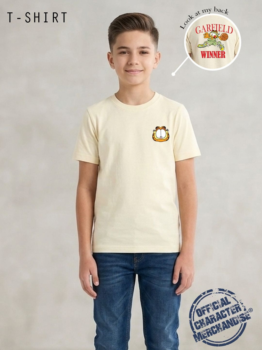 YK X Minute Mirth Boys Cotton Tshirts