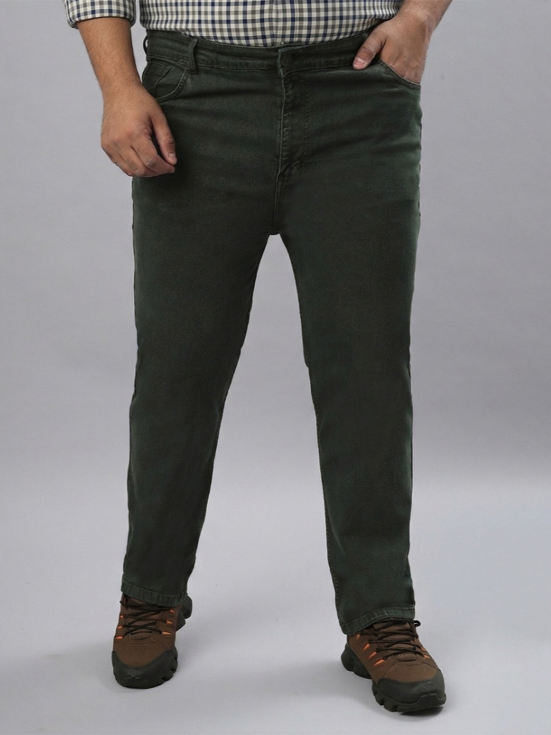 ZUSH Men Regular Fit High-Rise Stretchable Jeans