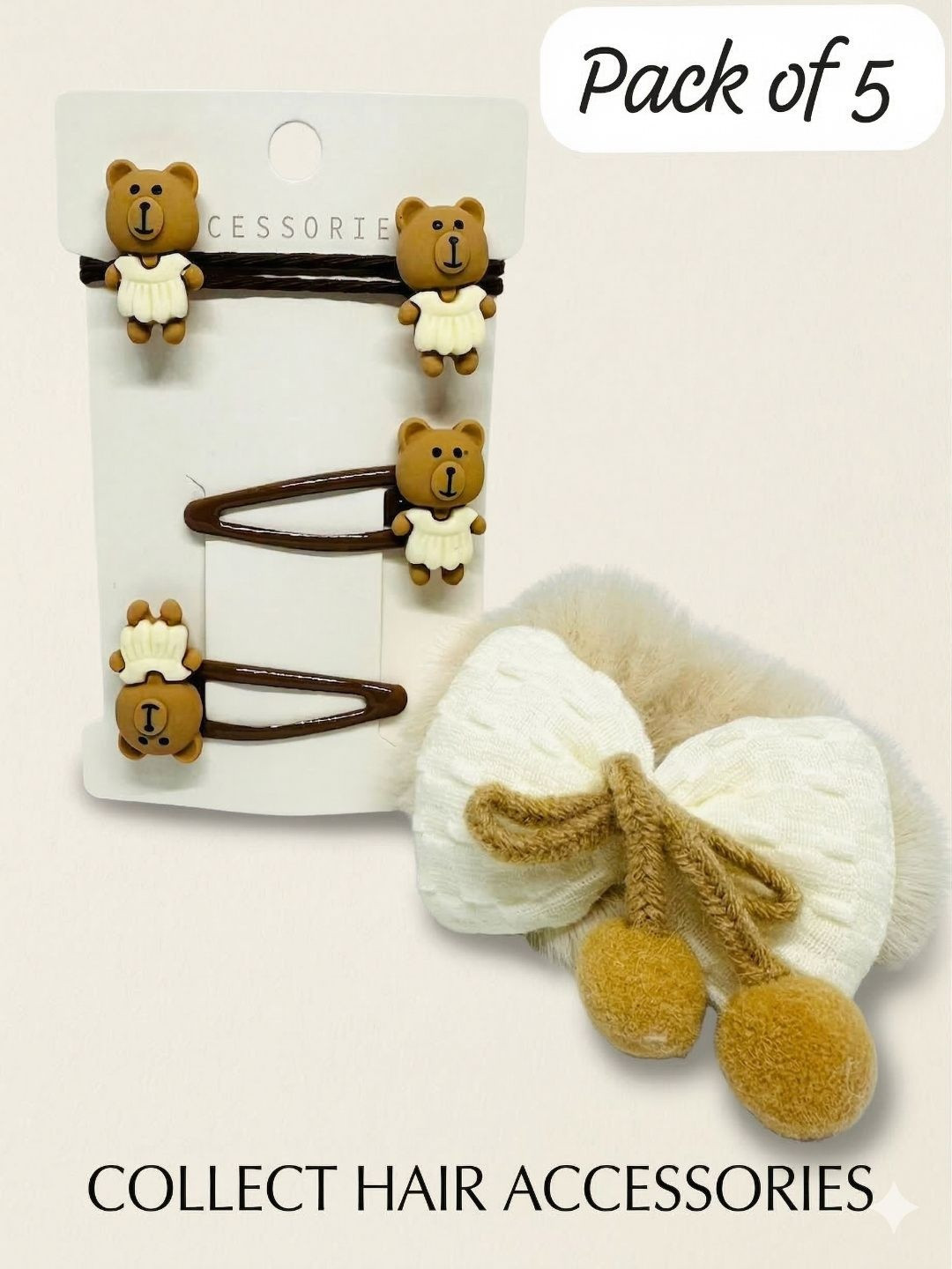 Collet Women Set of 5 Hair Accessory