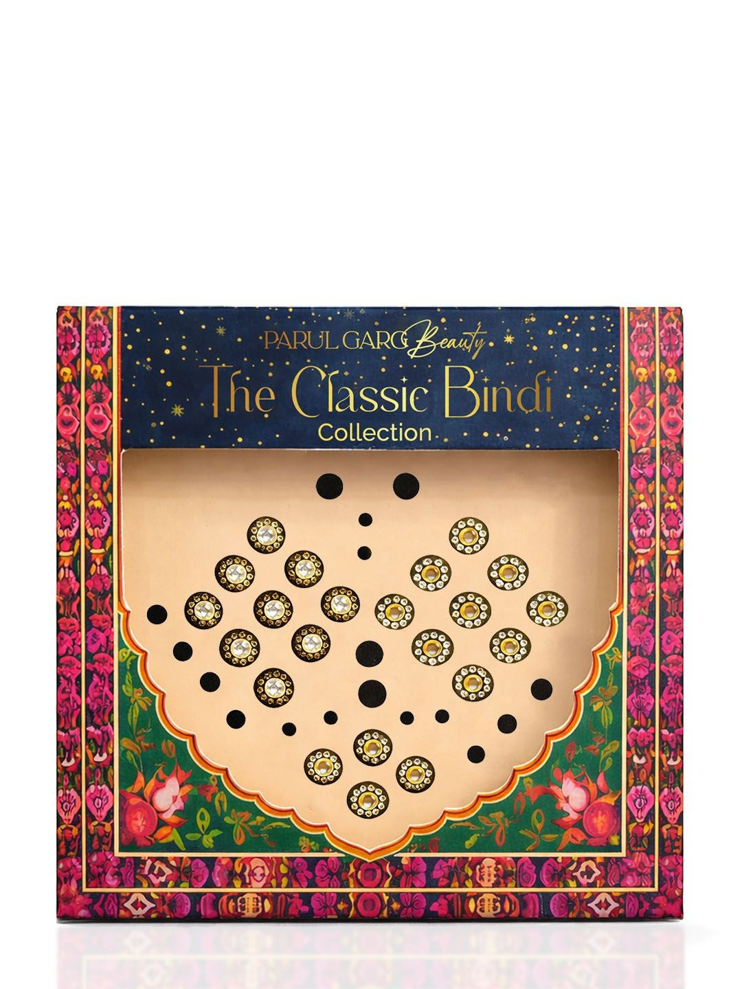 Parul Garg Women Nisara Classic Bindi Patta Reusable Self-Adhesive - 30+ Bindis