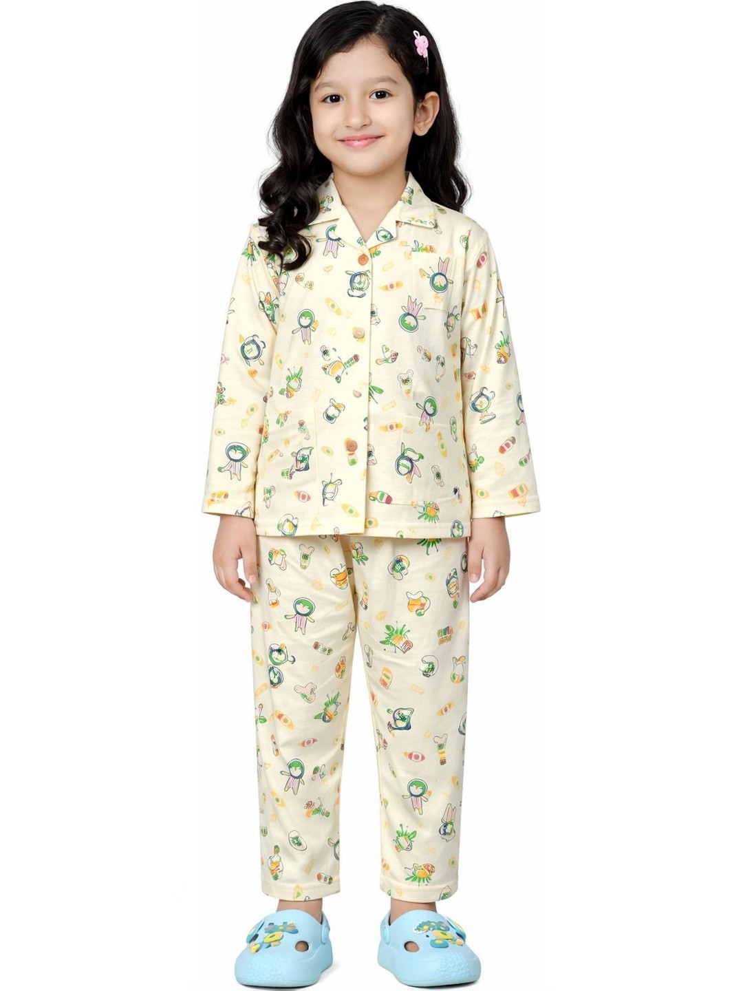 Girls Printed Nightdress 3