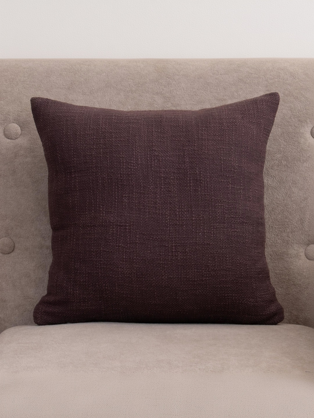 DMAASA Brown Square Cushion Covers