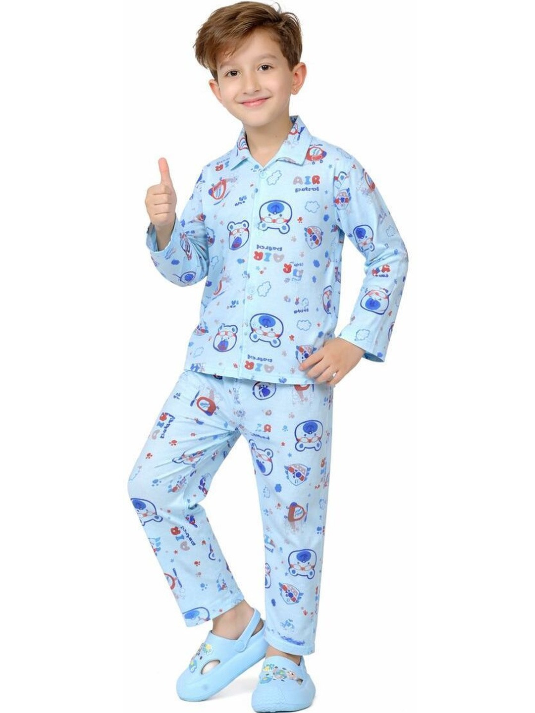 CHICLIFT Unisex Kids Nightdress