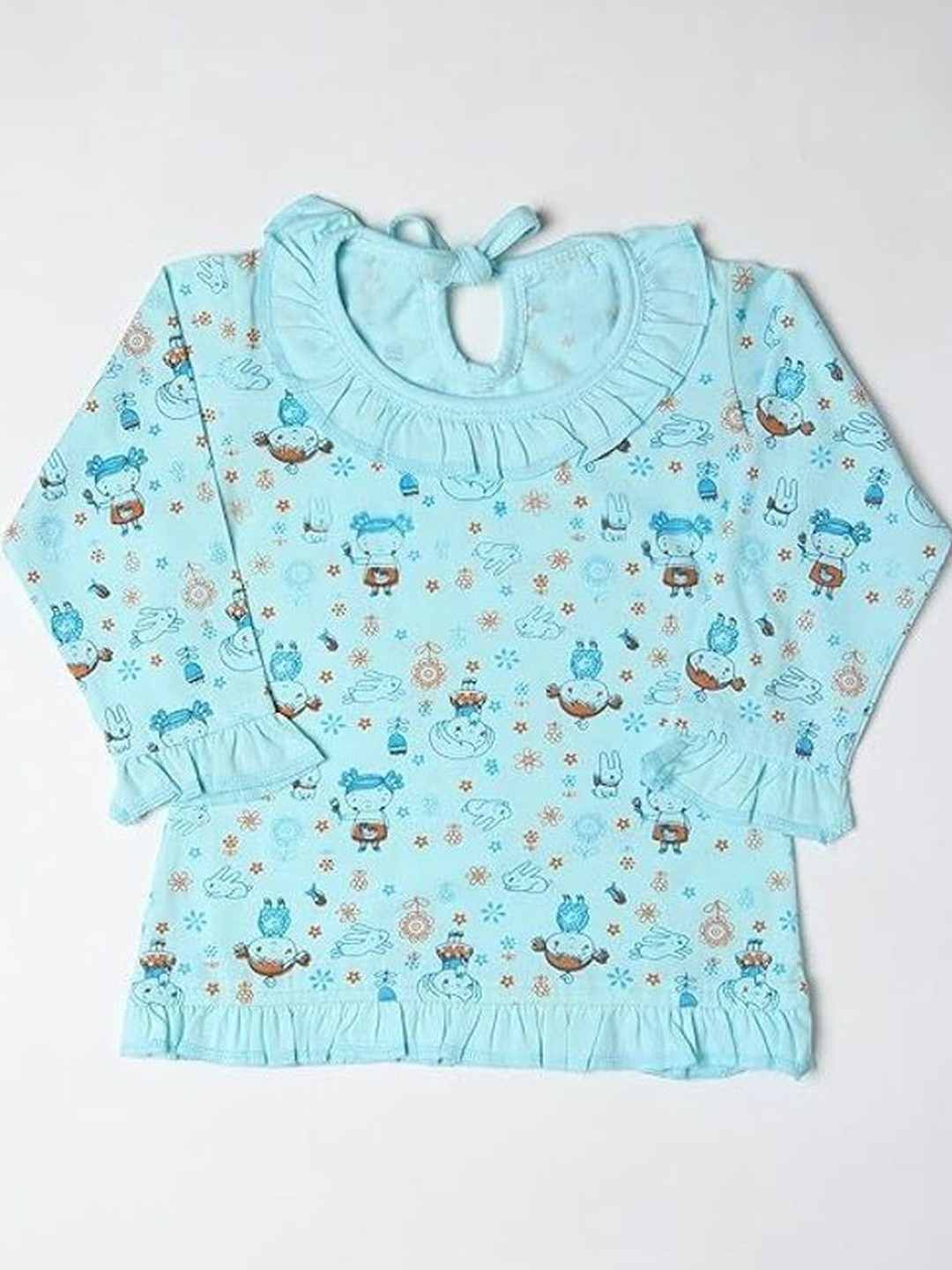 CHICLIFT Girls Pack Of 2 Printed Shirts With Trousers