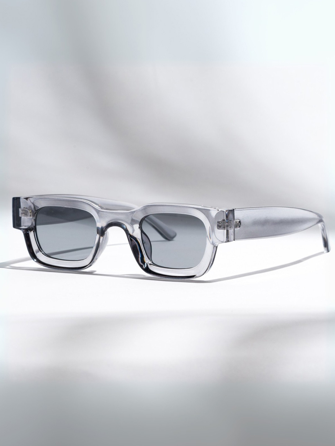 goglassic Unisex Square UV Protected Lens Sunglasses Vintage V1-Grey