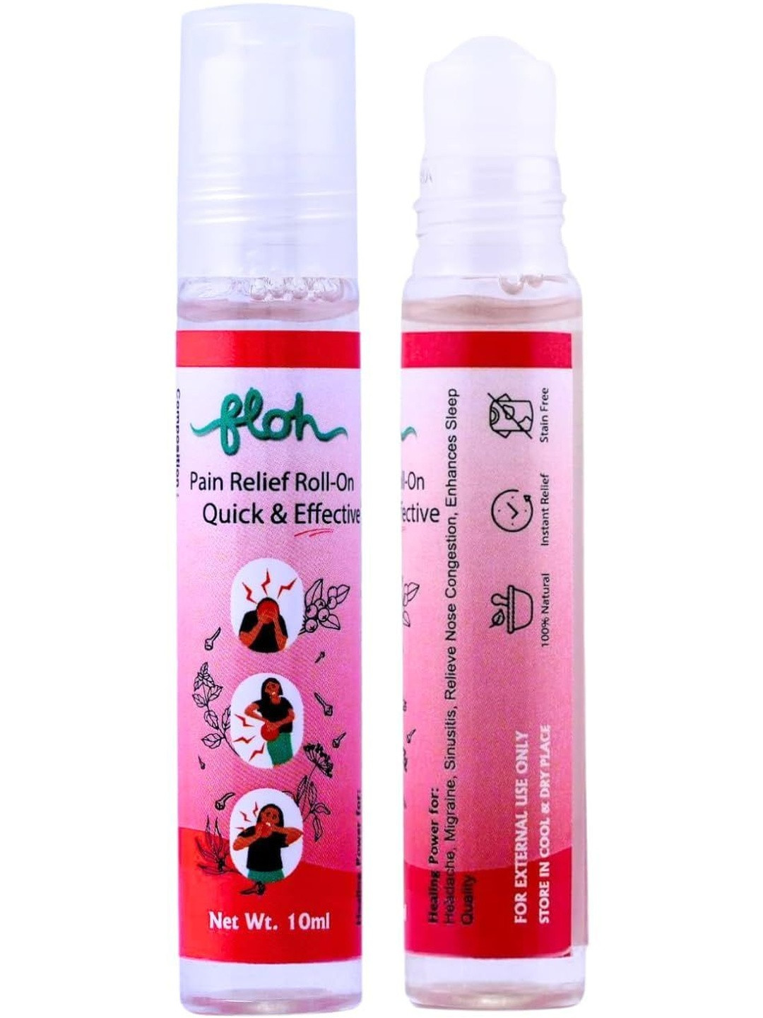 FLOH Pain Relief Roll-On
