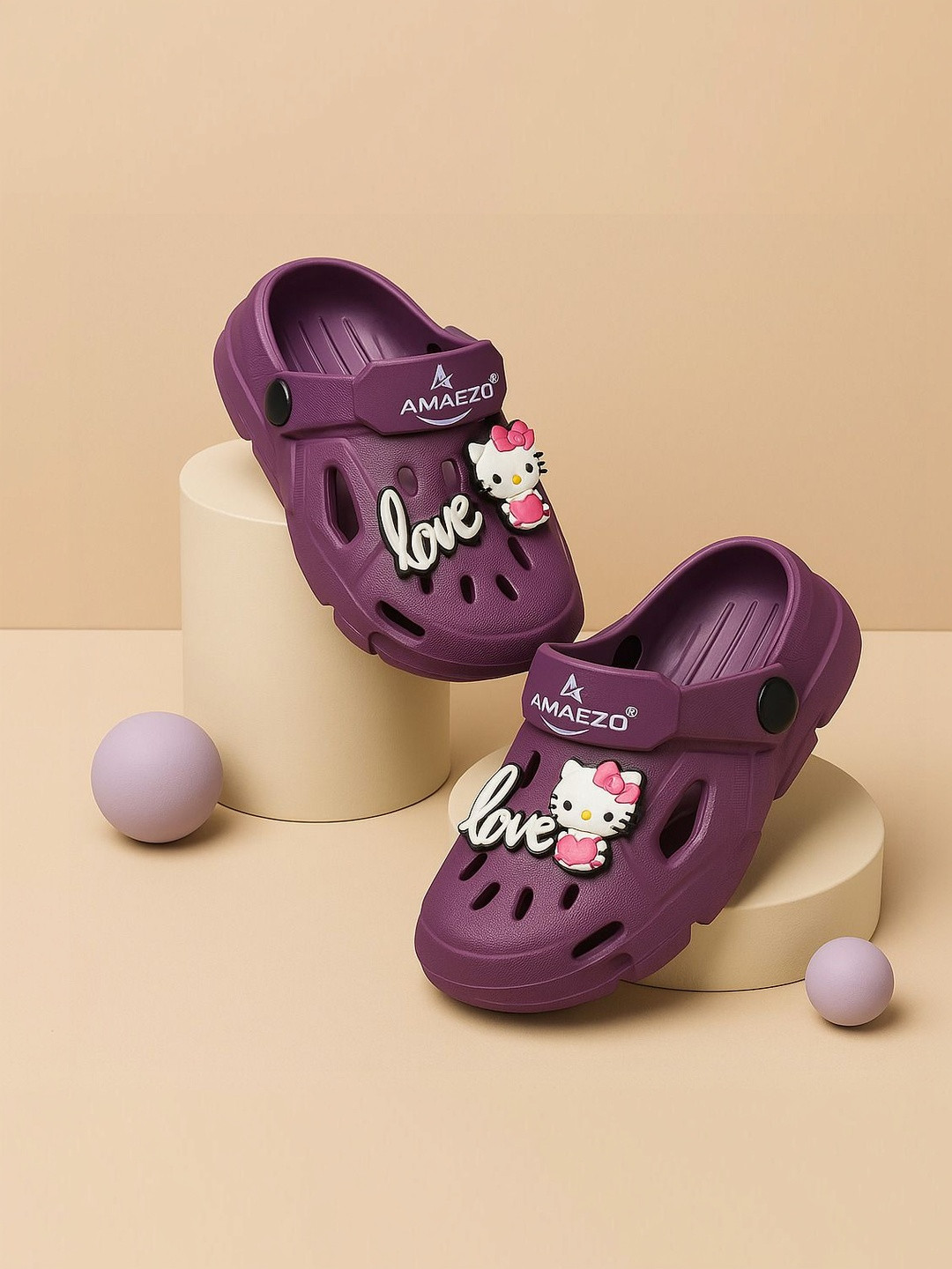 AMAEZO Unisex Kids Clogs Sandals