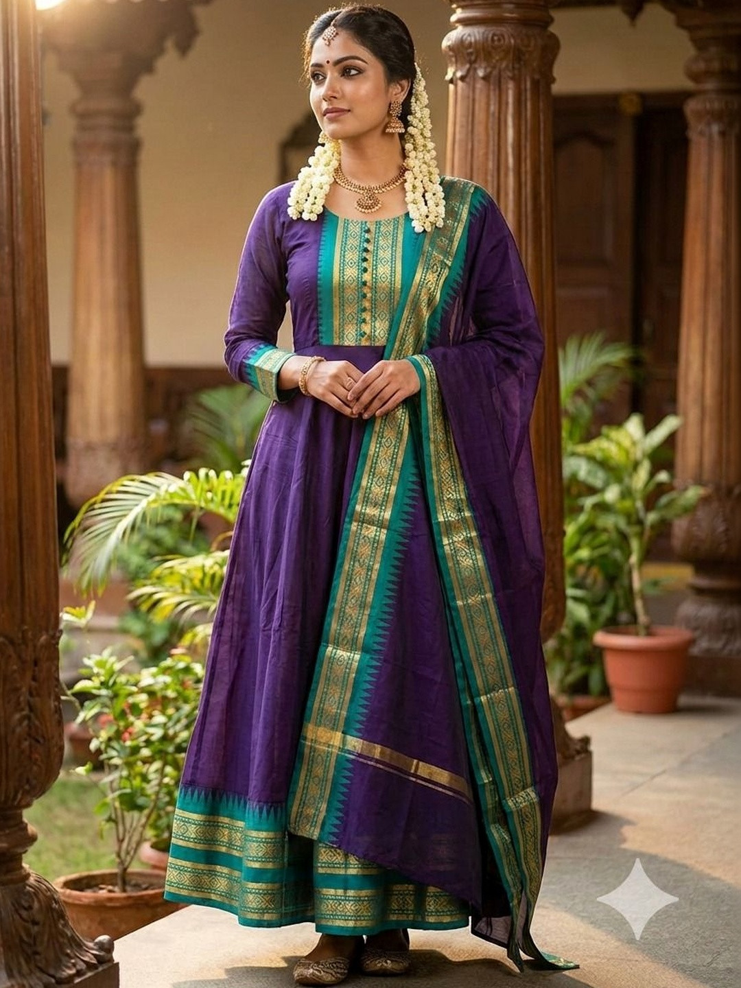 3 Butterflies Women Jacquard Jacquard Kurta