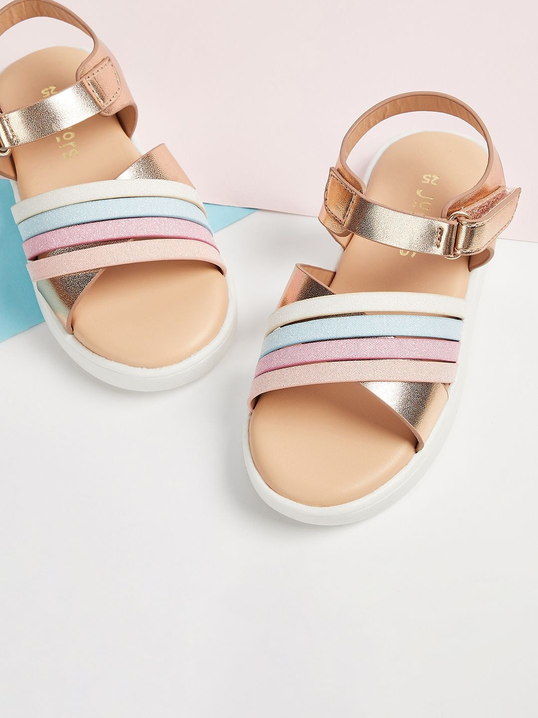 Juniors by Babyshop Girls PU Comfort Sandals