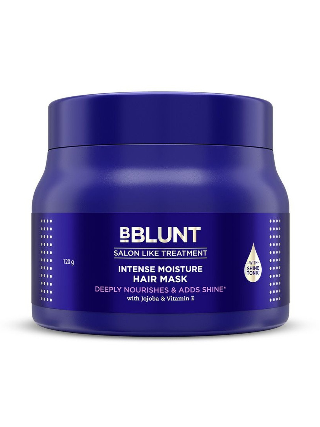 BBLUNT Intense Moisture Hair Mask With Jojoba Oil & Vitamin E - 120 g
