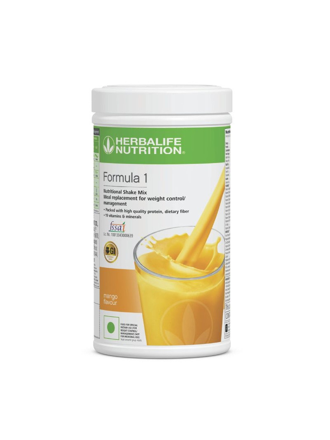 HERBALIFE NUTRITION Formula 1 Shake- 500 g- Mango