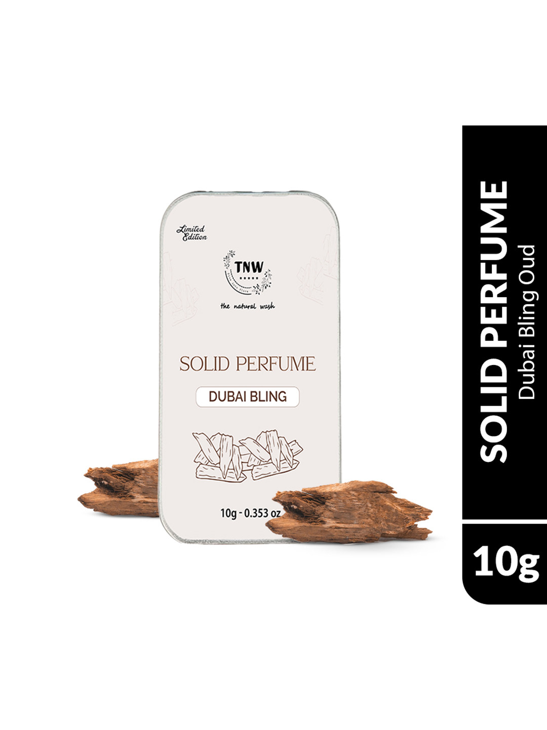 TNW the natural wash Solid Perfume Dubai Bling - Oudh - 10g