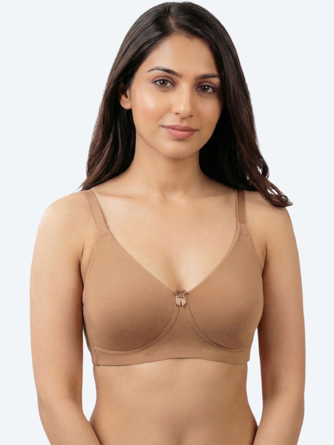 Invisisoft Cotton Non-Padded Non-wired Full Coverage Everyday Bonded Bra