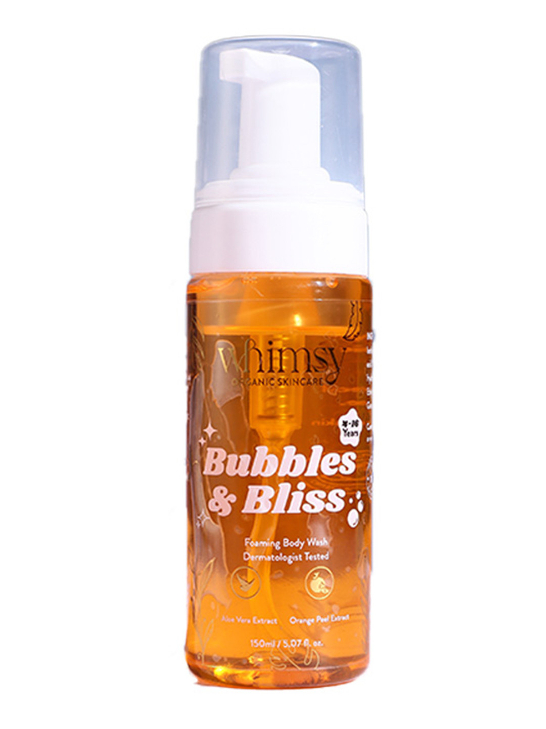 Whimsy Beauty Foaming Body Wash With Aloevera Extract- 150 ml