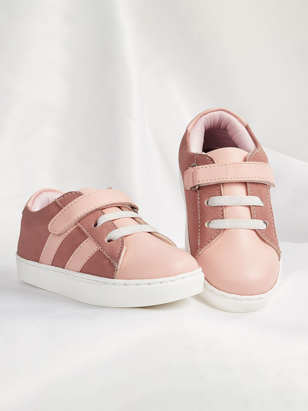 Juniors by Babyshop Girls Striped PU Casual Shoes