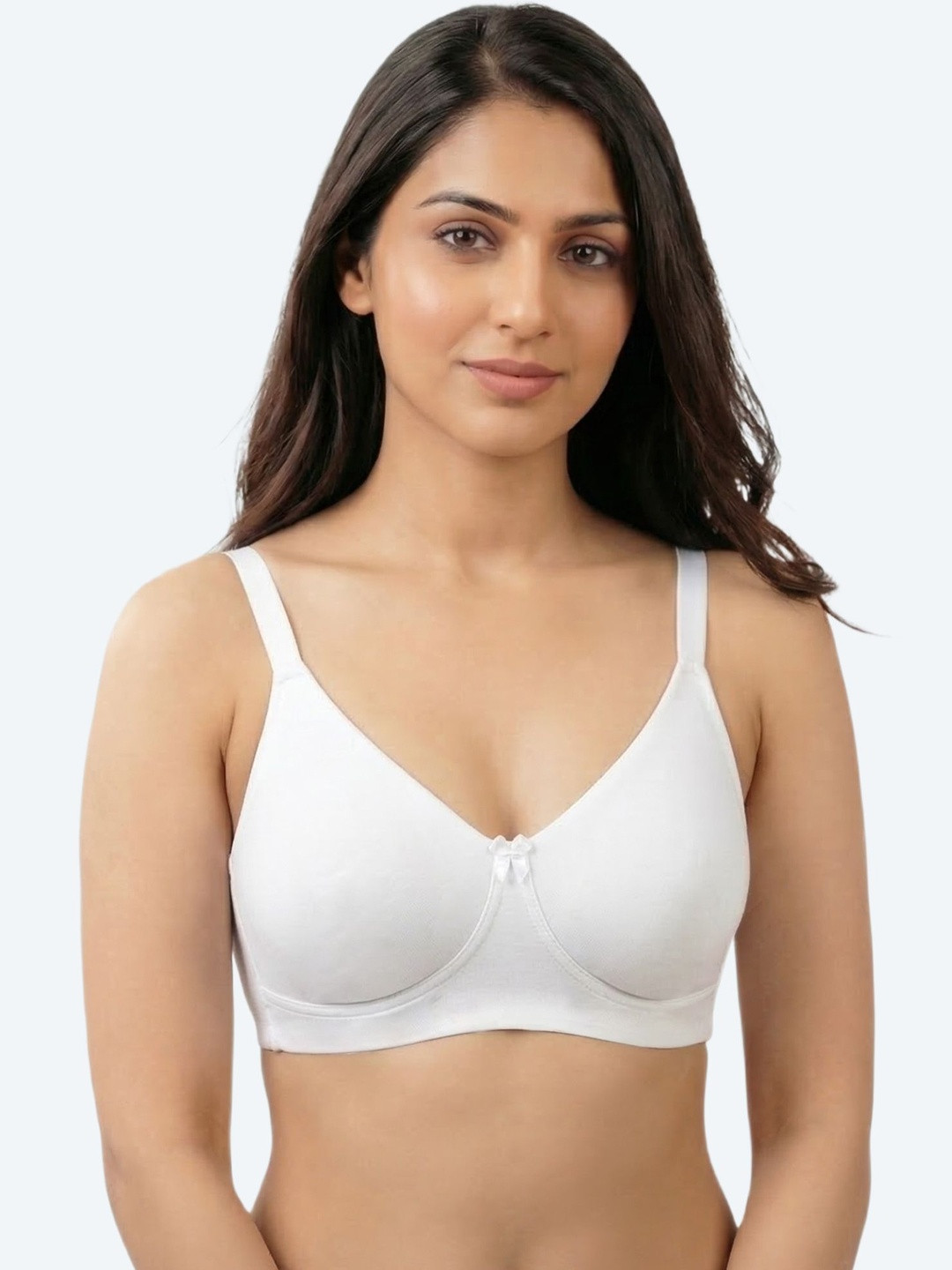 Invisisoft Cotton Non-Padded Non-wired Full Coverage Everyday Bonded Bra