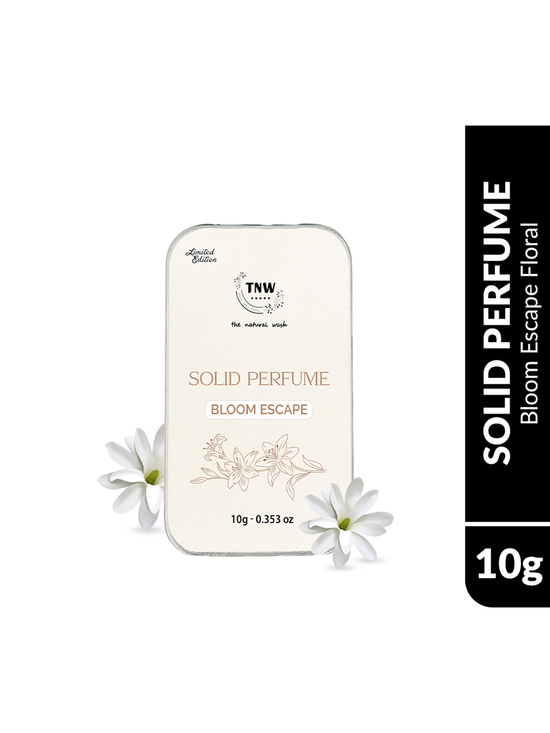 TNW the natural wash Solid Floral Perfume Bloom Escape - 10g