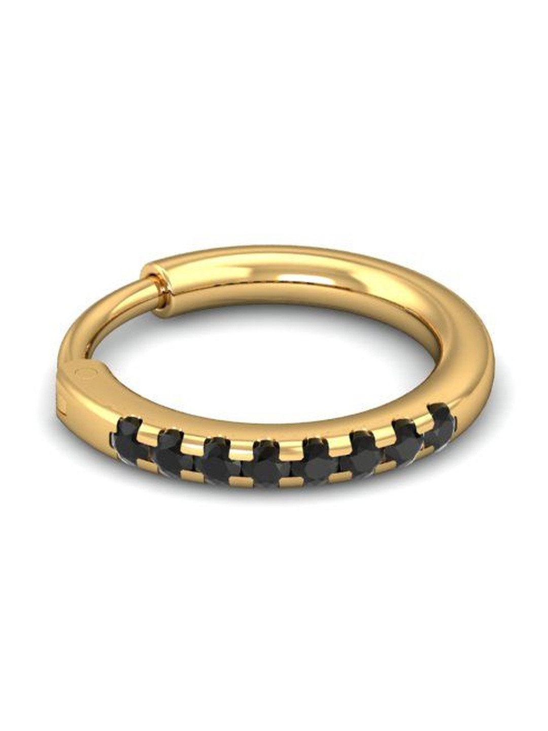 KUBERBOX 18KT Gold Nosepin -0.34 g