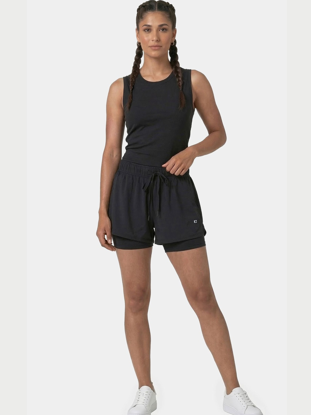 Enamor Duo Shorts Regular Fit Inner Cycling Shorts - A706
