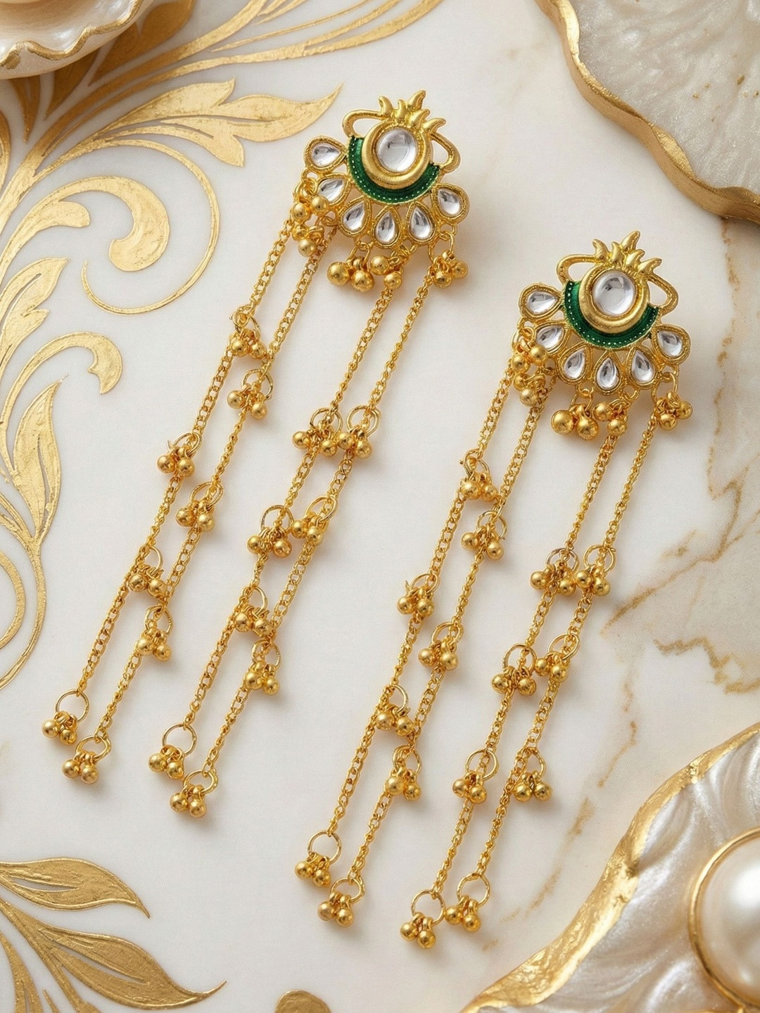 Mekkna Jhumkas Earrings