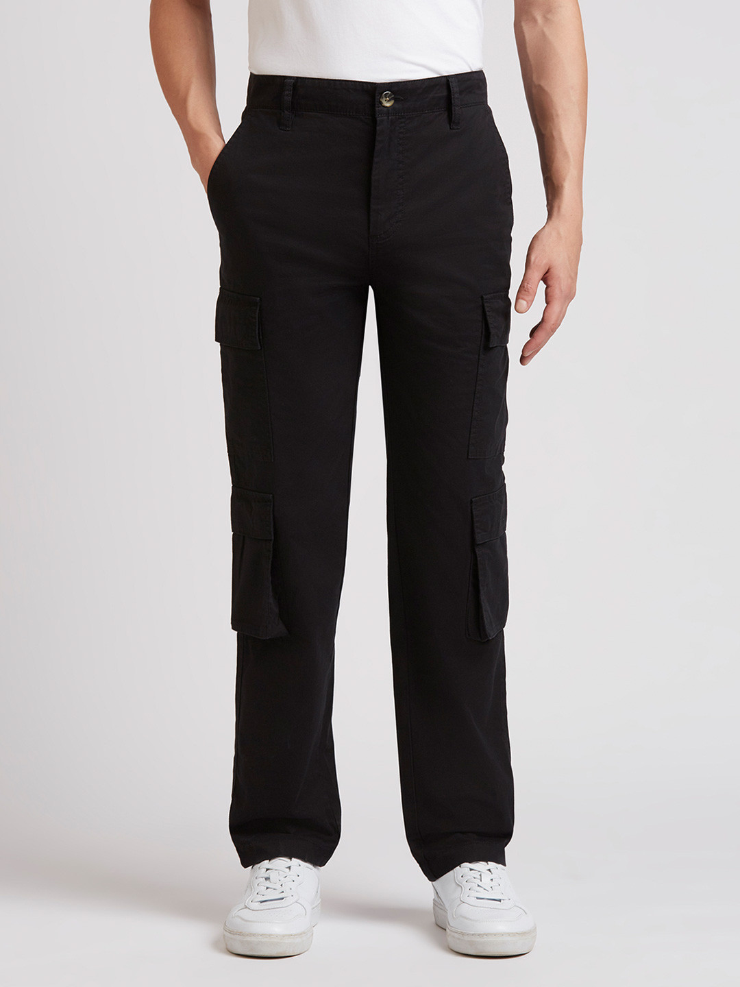 Pepe Jeans Men Slim Fit Cargos Trousers