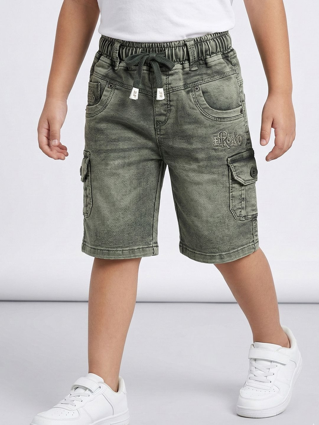 JFR Urban Straight Waist Denim Shorts