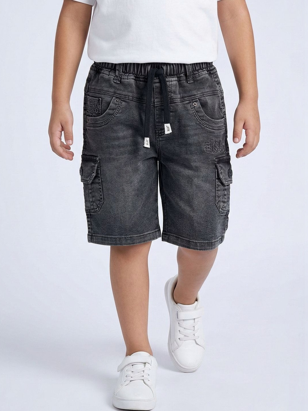 JFR Urban Straight Waist Denim Shorts