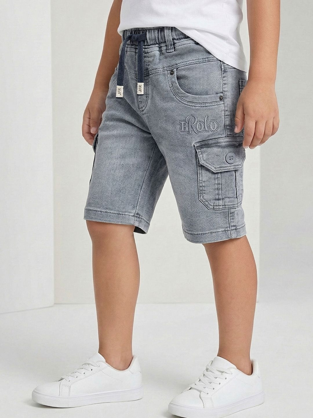 JFR Urban Straight Waist Denim Shorts