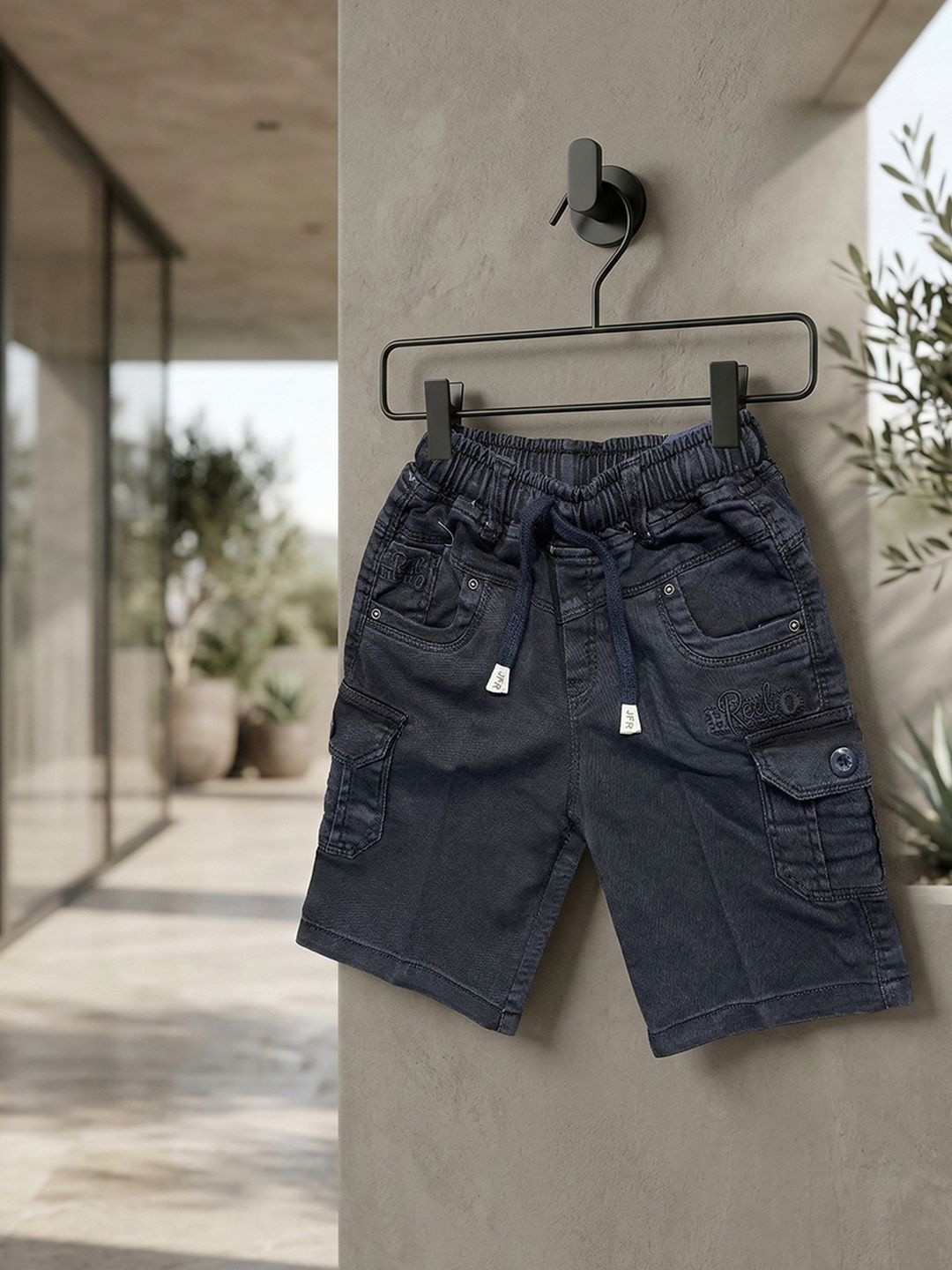 JFR Urban Straight Waist Denim Shorts