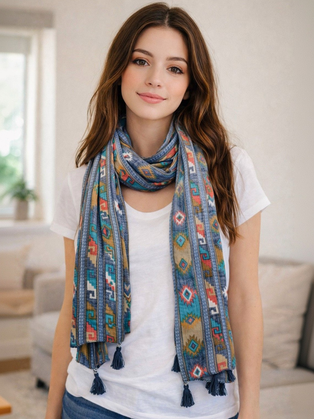 Desibutik Women Printed Scarf