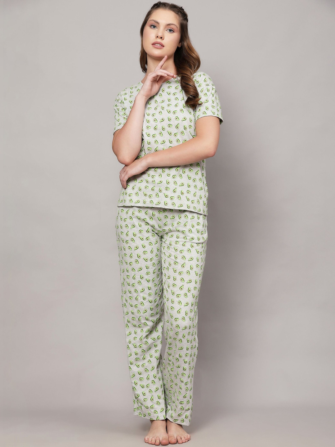 BStories Women Printed Night suit