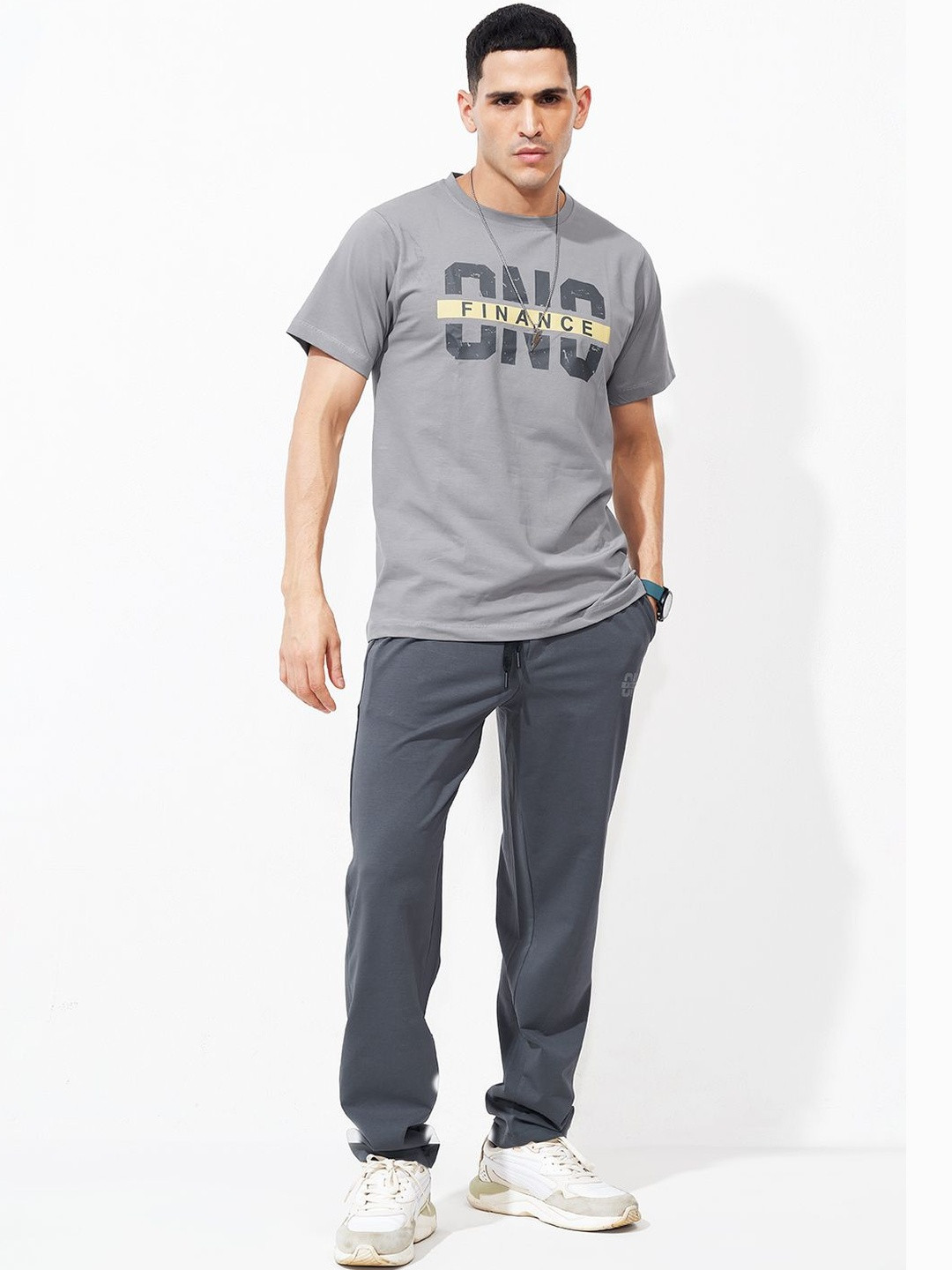 WEET Men Printed Night suit