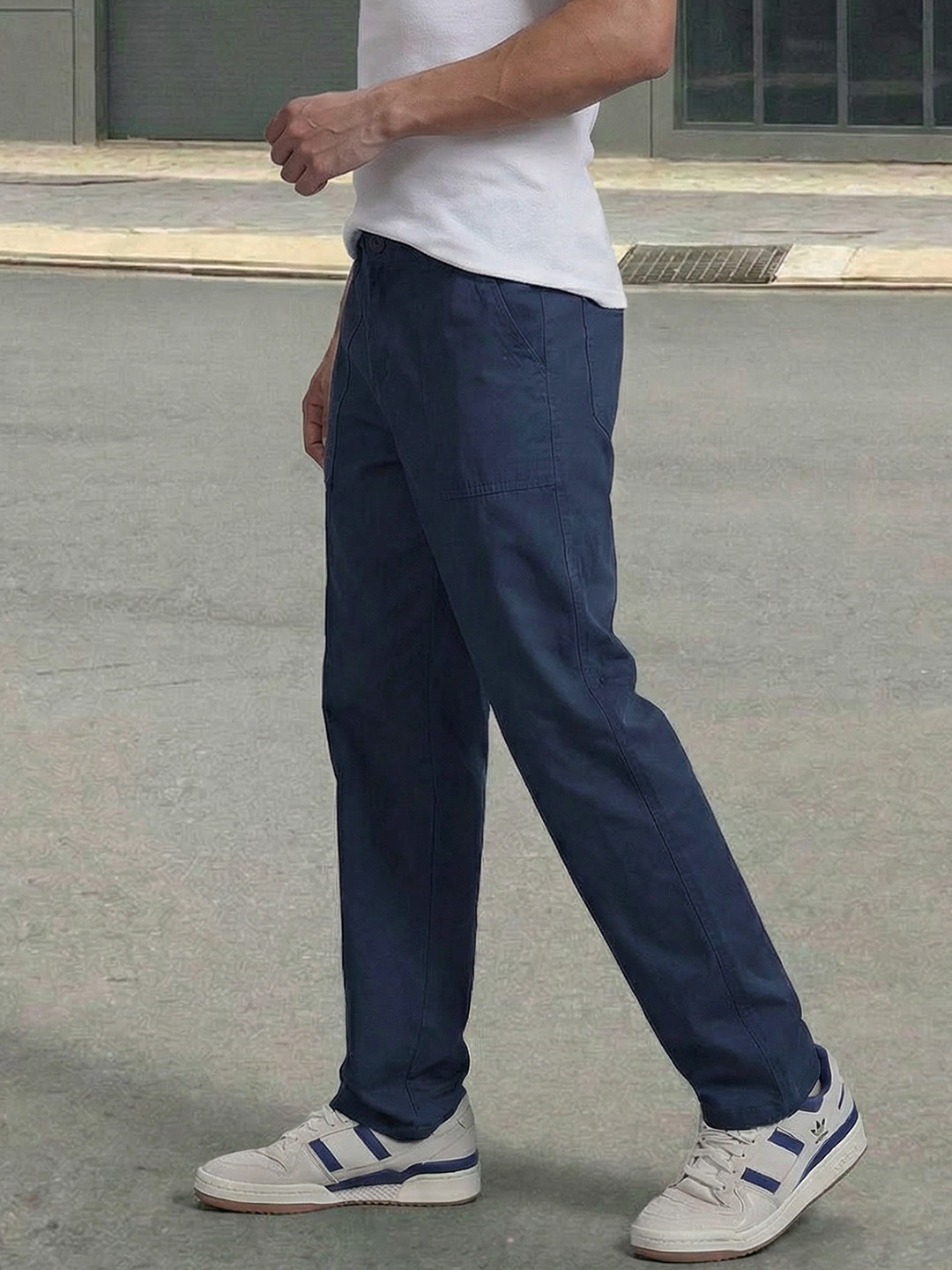 The Roadster Life Co. Men Straight Fit Cargos