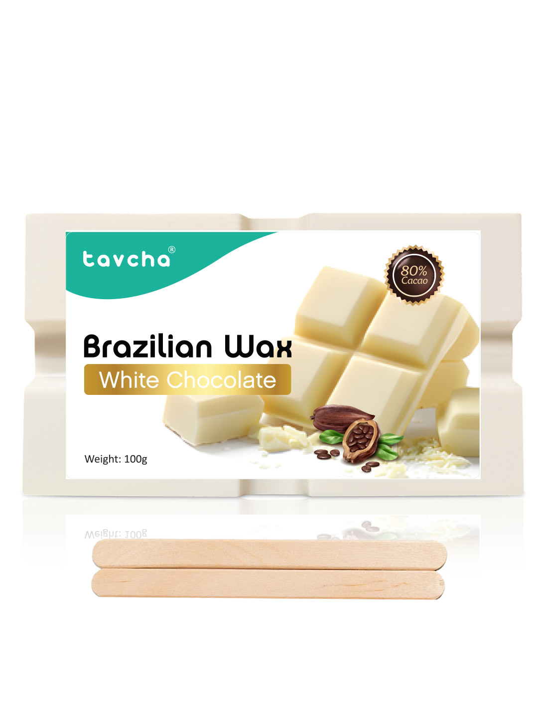 tavcha Brazilian White Chocolate Wax - 100 g