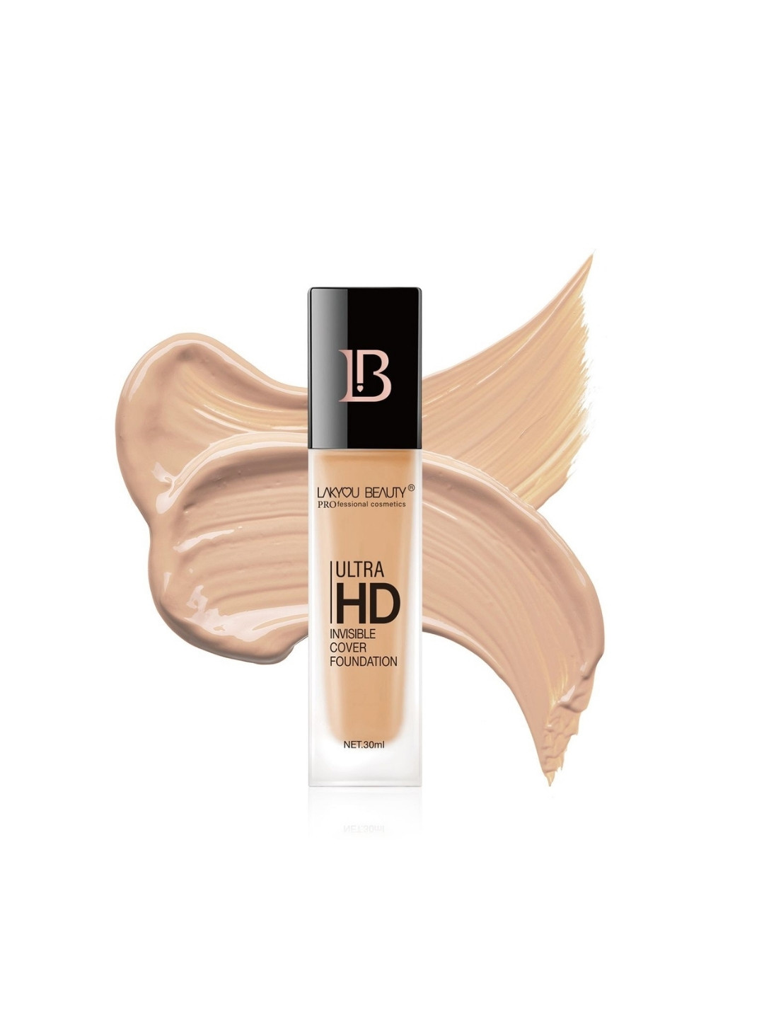 LAKYOU BEAUTY Ultra HD Invisible Cover Foundation - 30 ml - Natural Nude 04