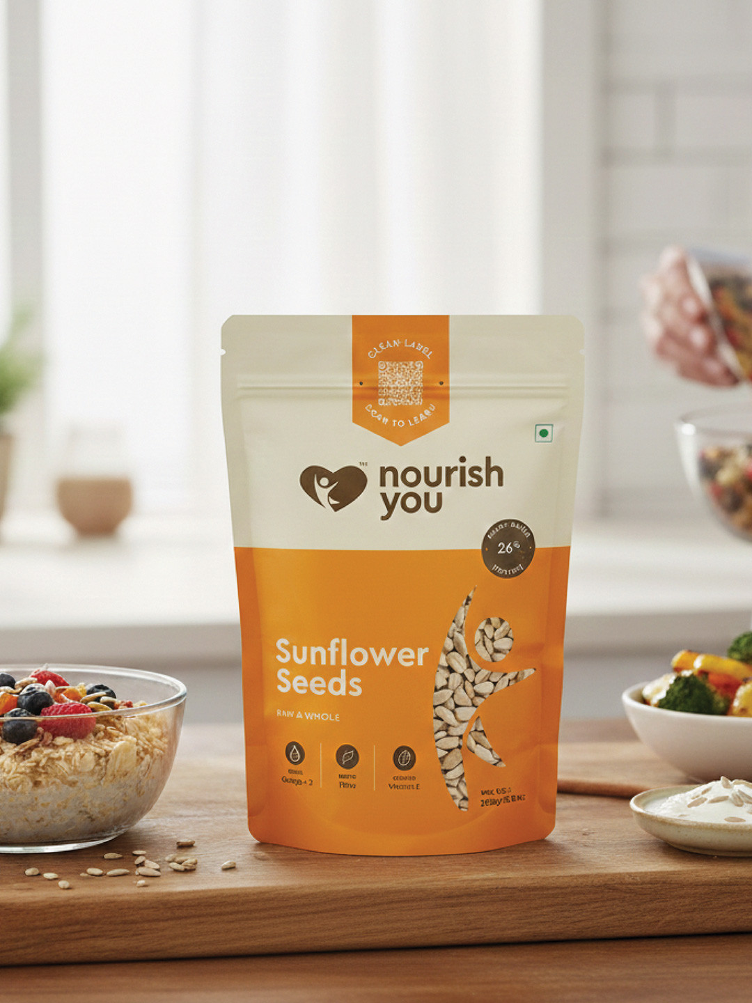 Nourish You Raw Sunflower Seeds-250g