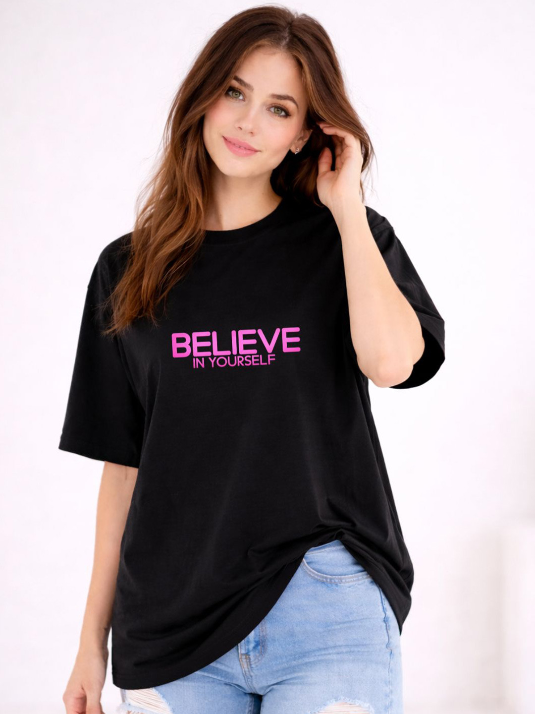 Slenor Women Printed T-shirt