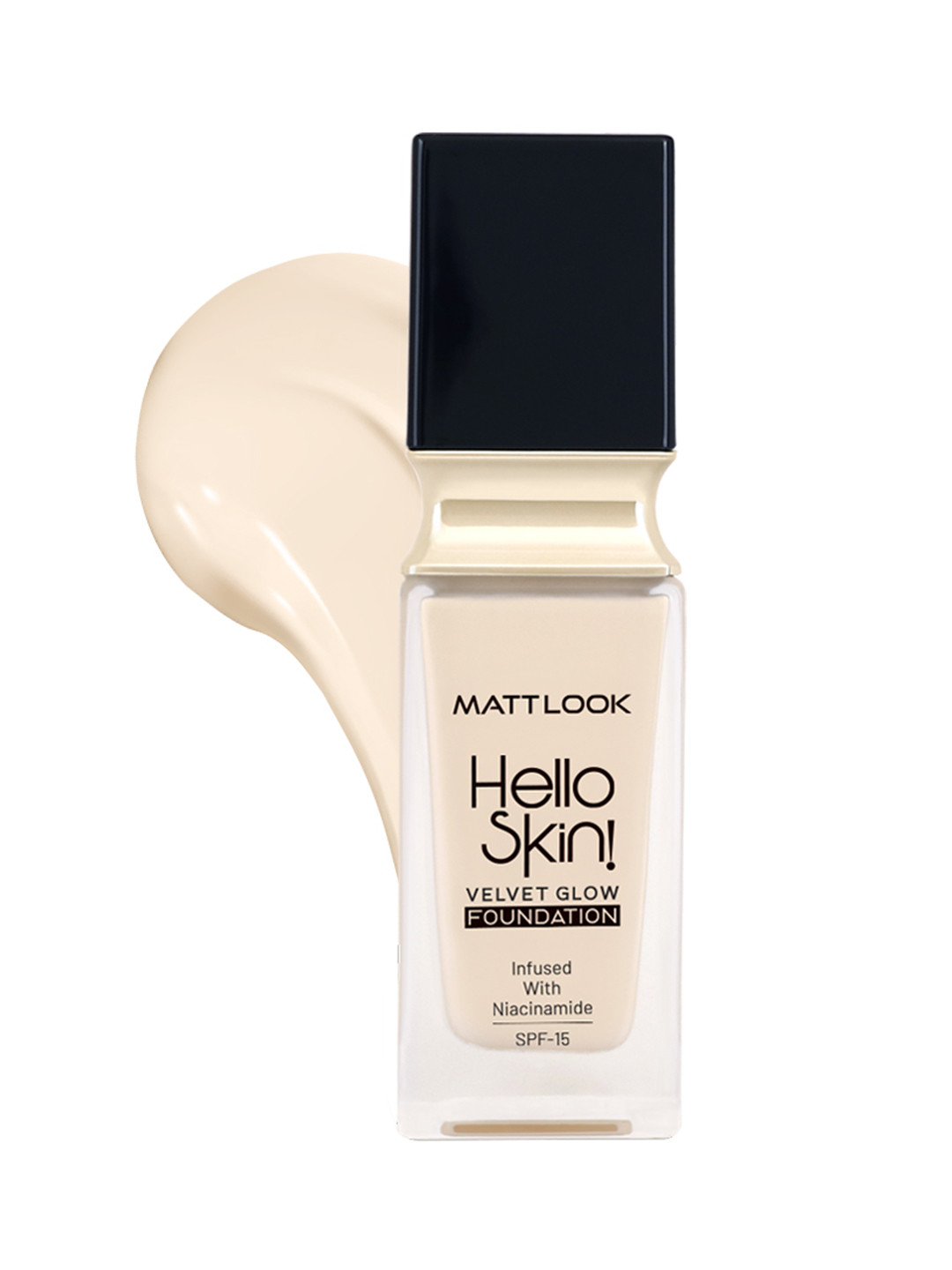 MATTLOOK Hello Skin Velvet Glow Foundation SPF15 with Niacinamide 35ml - Rose Vanilla