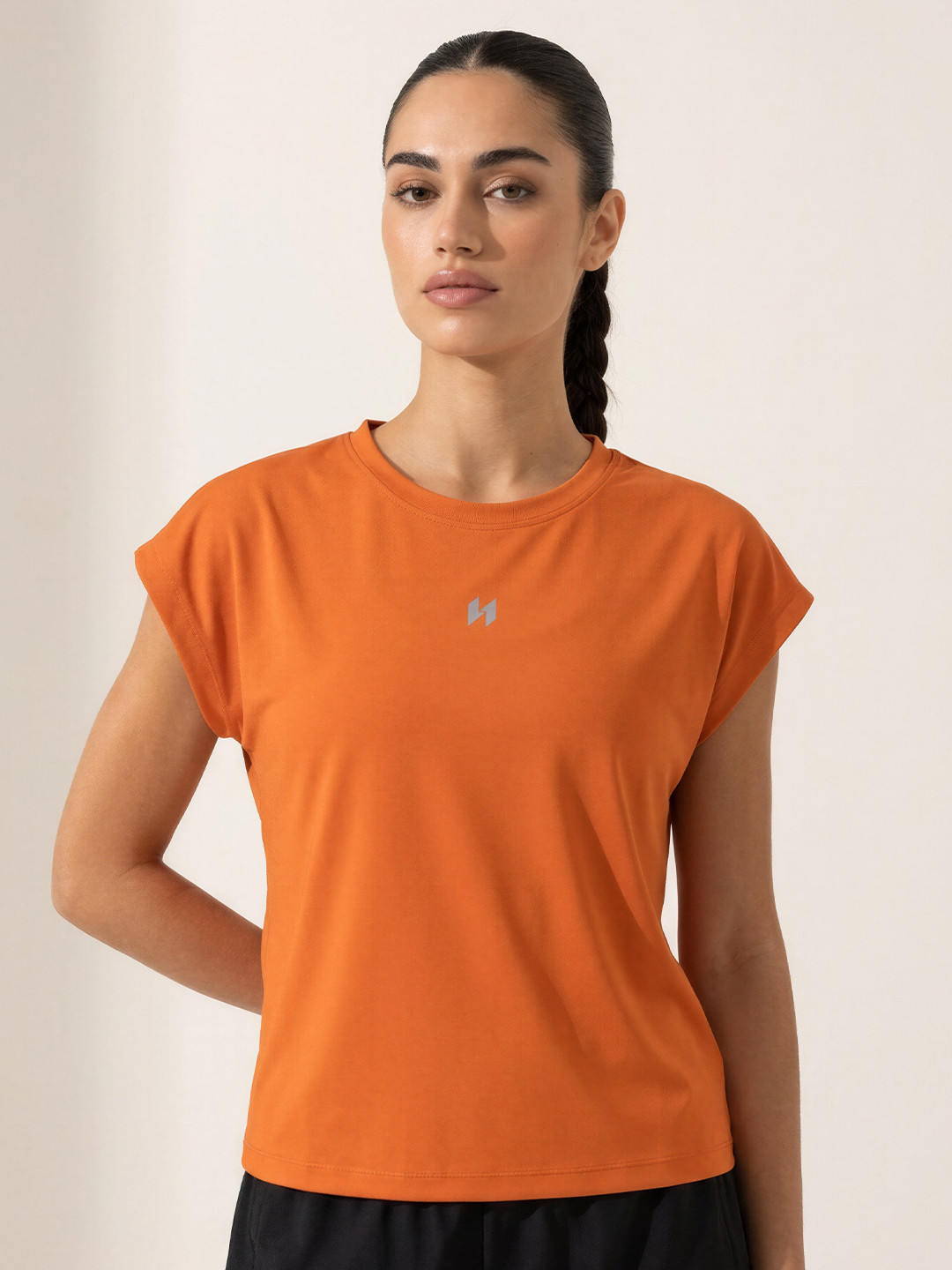 HUMAN SPIRIT Women Extended Sleeves Anti Odour T-shirt