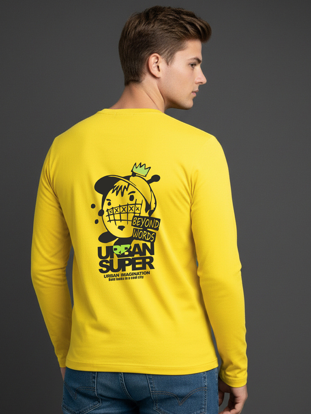 CRYPTIC Men Graphic Printed Round Neck T-shirt