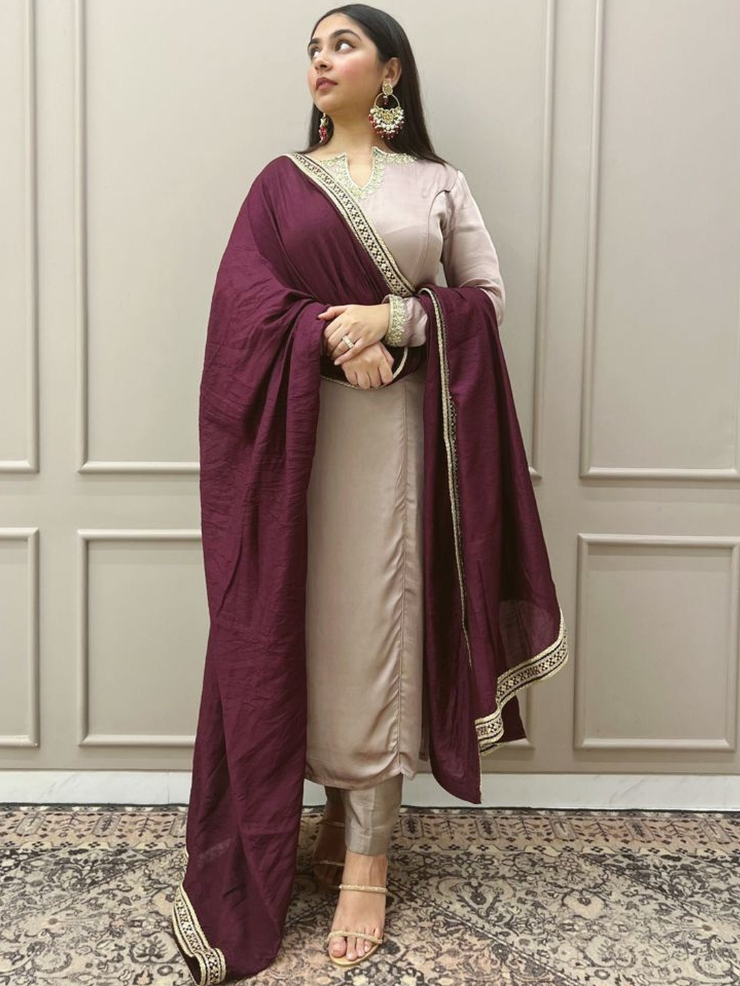 VASTRYN Women Silk Blend