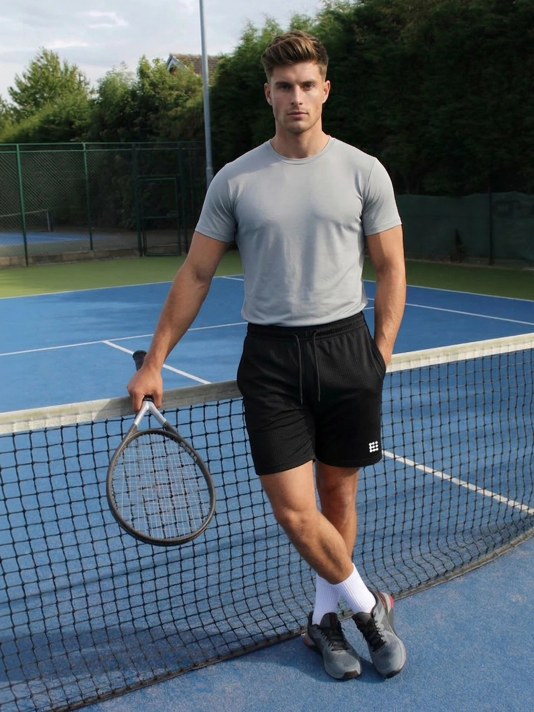 ENRIZZ Men Running Shorts