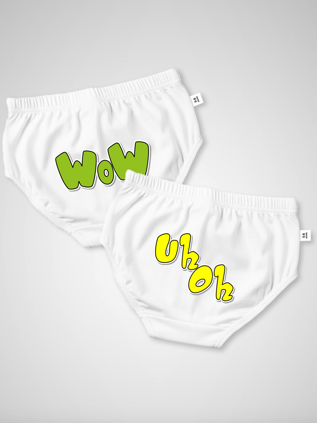 DOODLEBERRY Boys Pack of 2 Printed Anti Microbial Cotton Core