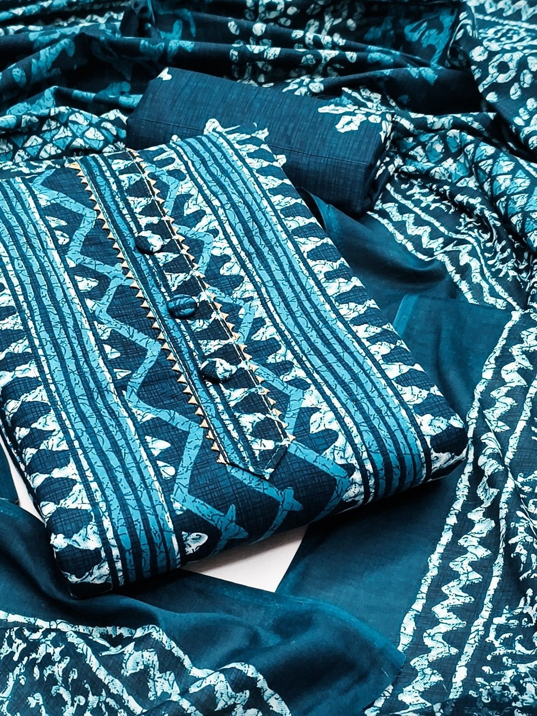 Sidhidata Printed Unstitched Dress Material