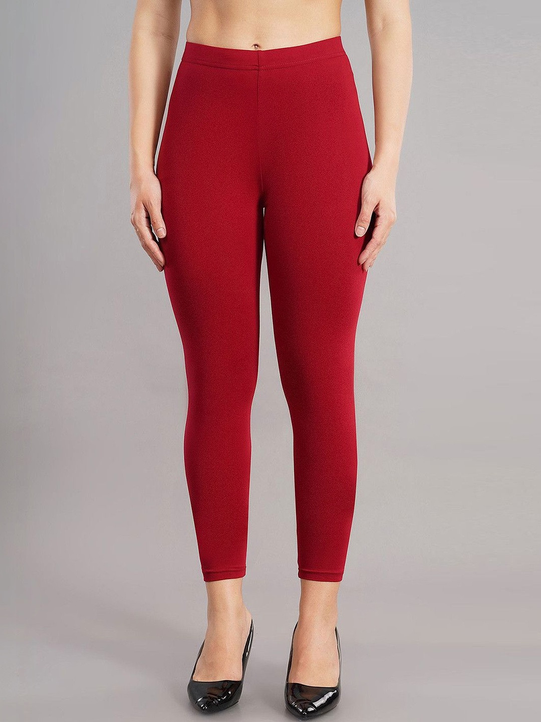 COLOR CAPITAL Women Cotton Solid Leggings