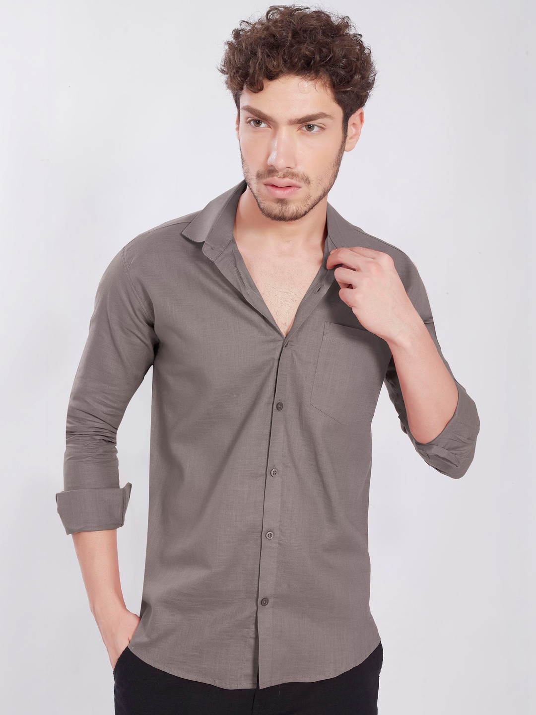 R.Code by The Roadster Life Co. Men Comfort Casual Shirt