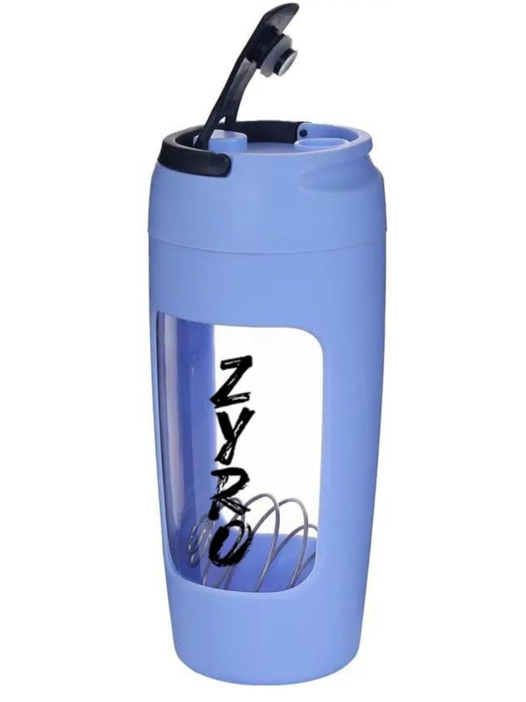 ZYRO Blue Single Plastic Brand Logo Water Bottle 700ml