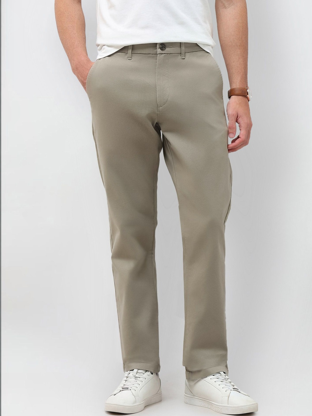 U.S. Polo Assn.Riley Straight Fit Twill Chinos Trousers