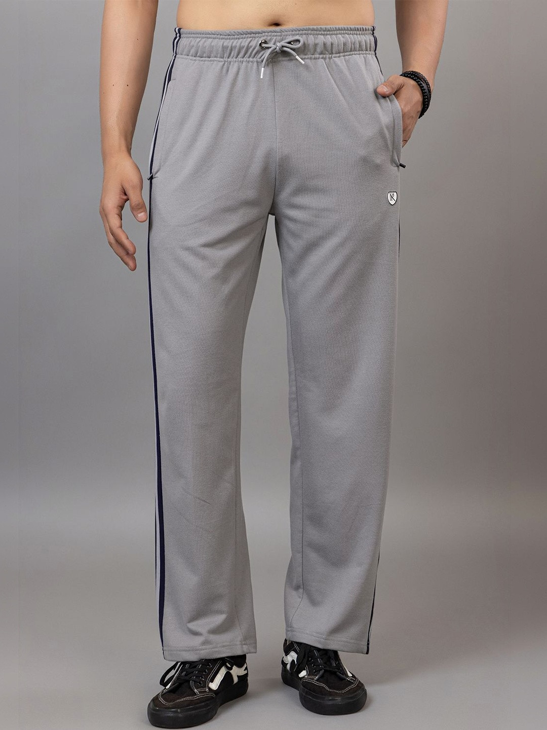 YAQR Men Relaxed Fit Anti Odour Track Pants