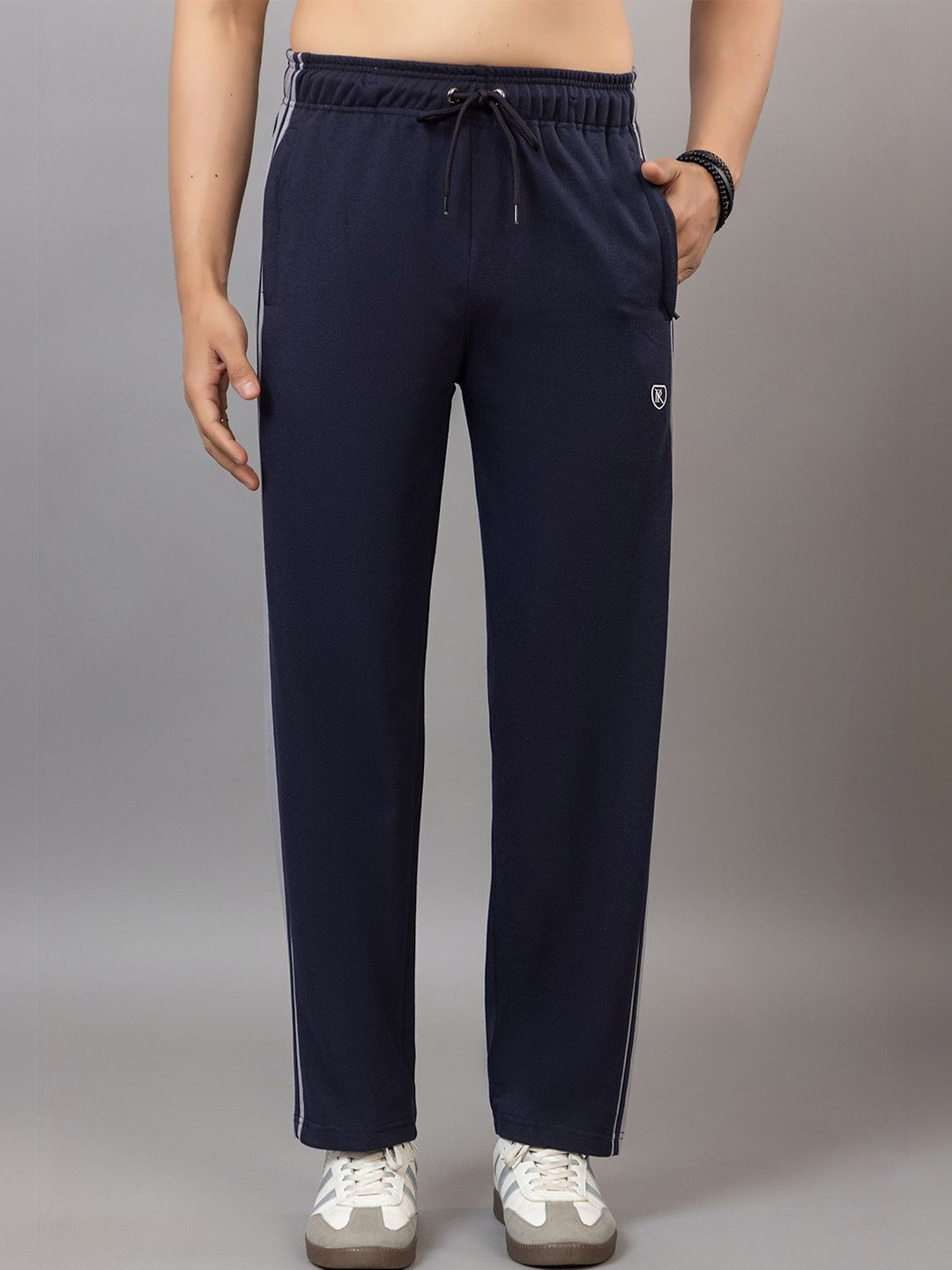 YAQR Men Relaxed Fit Anti Odour Track Pants